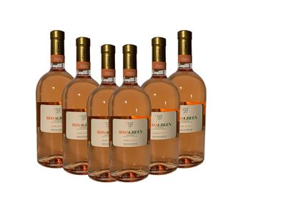 Pasini San Giovanni ROSA GREEN Rose Chiaretto Organic DOC, 2022, 6 Flaschen