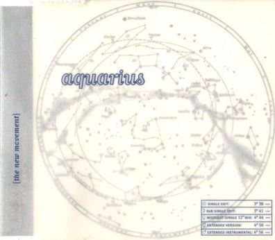 CD-Maxi: T.N.M. - The New Movement feat. Raye Rousseau: Aquarius (1997) Phonetic