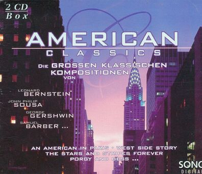 2 CD-Box: American Classics (1998) Song Digital 2551 #