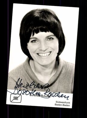 Dorothee Boschen Rüdel Autogrammkarte Original Signiert # BC 105222