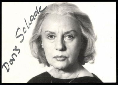 Doris Schade ( + ) Rüdel Autogrammkarte Original Signiert## BC 2141
