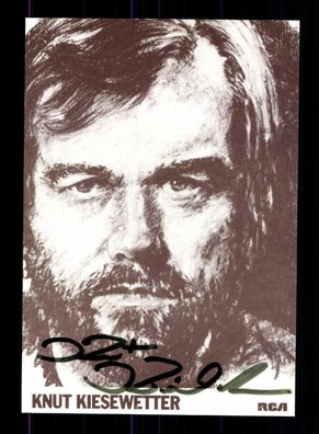 Knut Kiesewetter Autogrammkarte Original Signiert # BC 105268