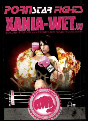 Xania Wet Autogrammkarte Original Signiert ## BC 53316