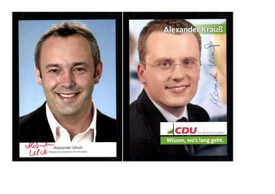 12 Autogrammkarten Politik Original Signiert ## K 261