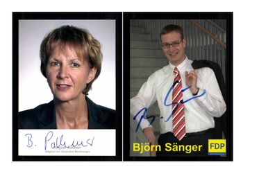 12 Autogrammkarten Politik Original Signiert ## K 264