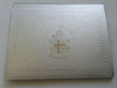 Original Folder für KMS 2003 Vatikan 2003 mit Kunststofffolie leer
