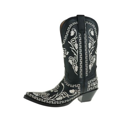 American Bull Damenschuhe Cowboy Stiefel Roses Ladys Boot 2498-A-O