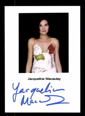 Jacqueline Macaulay Autogrammkarte Original Signiert # BC 74599