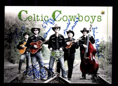 Celtic Cowboys Autogrammkarte Original Signiert ## BC 73042