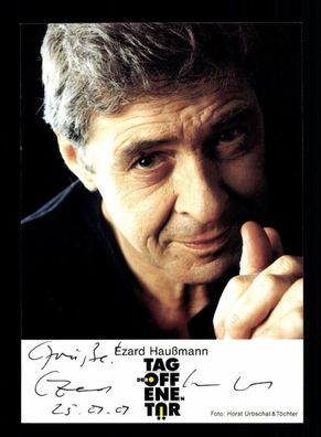 Ezard Haußmann Autogrammkarte Original Signiert # BC 74130