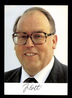 Josef Ertl Autogrammkarte Original Signiert # BC 144036