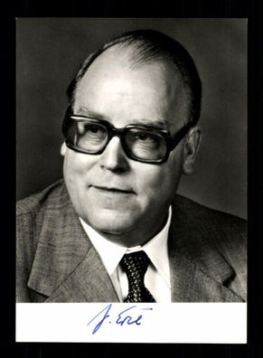 Josef Ertl Autogrammkarte Original Signiert # BC 144040