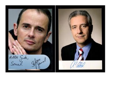 12 Autogrammkarten Politik Original Signiert ## K 391