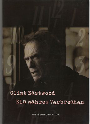 Ein wahres Verbrechen Presseinformation Clint Eastwood #9