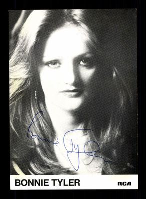 Bonnie Tyler Autogrammkarte ## BC 150336