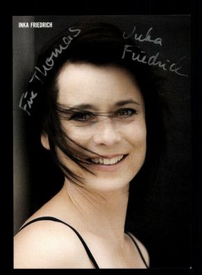 Inka Friedrich Autogrammkarte Original Signiert ## BC 152189