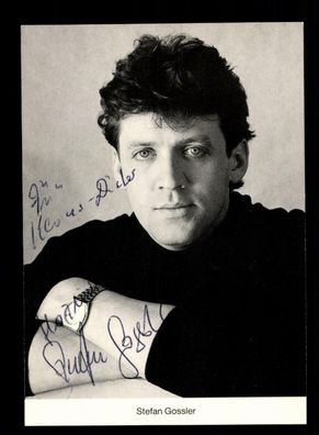 Stefan Gossler Rüdel Autogrammkarte Original Signiert ## BC 152274