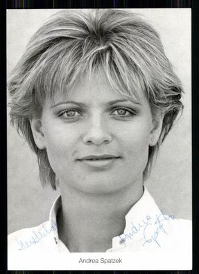 Andrea Spatzek Autogrammkarte Original Signiert ## BC 6722