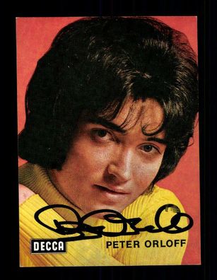 Peter Orloff Autogrammkarte Original Signiert ## BC 154871