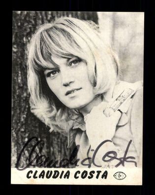 Claudia Costa Autogrammkarte Original Signiert ## BC 154873