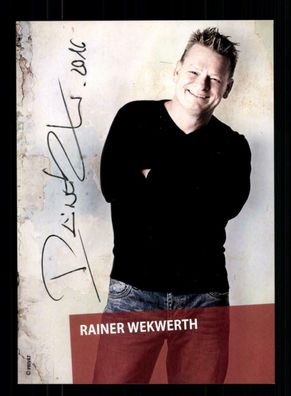 Rainer Wekwerth Autogrammkarte Original Signiert Literatur # BC 156495