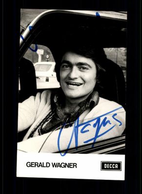 Gerald Wagner Autogrammkarte Original Signiert ## BC 157184