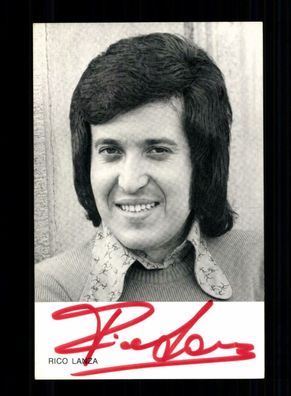 Rico Lanza Autogrammkarte Original Signiert ## BC 157797