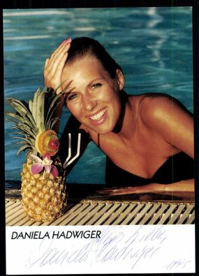 Daniela Hadwiger Autogrammkarte Original Signiert## BC 2675