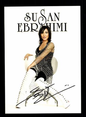 Susan Ebrahimi Autogrammkarte Original Signiert ## BC 62210