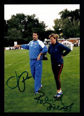 Lars Riedel und Frauke Dietzsch Foto Original Leichtathletik ## BC G 26667