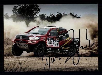 Dirk von Zitzewitz Foto Original Signiert Rally Dakar Sieger 2009 ## G 27220
