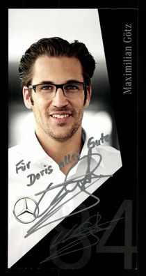 Maximilian Götz Autogrammkarte Original Signiert Motorsport ## BC G 27582