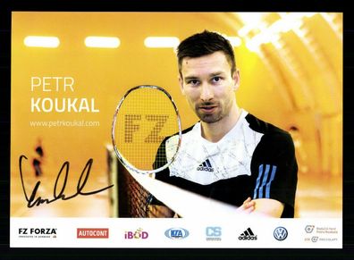 Petr Koukal Autogrammkarte Original Signiert Tennis ## BC G 27694