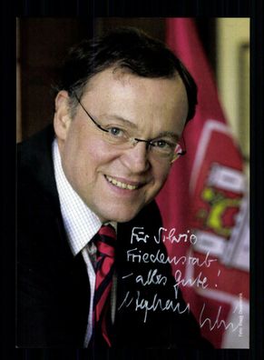 Stephan Weil Ministerpräsident von Niedersachsen Original Signiert ## BC 160722