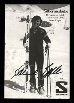 Irene Epple Autogrammkarte Original Signiert Skialpin ## BC G 28285