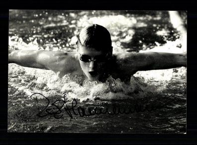 Rick Hannemann Autogrammkarte Original Signiert Schwimmen
