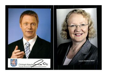 12 Autogrammkarten Politik Original Signiert ## K 1214