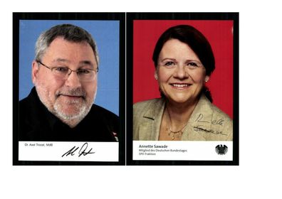 12 Autogrammkarten Politik Original Signiert ## K 1215