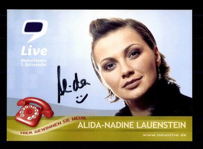 Alida Nadine Lauenstein Autogrammkarte Original Signiert # BC 91170