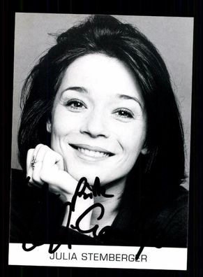 Julia Stemberger Autogrammkarte Original Signiert ## BC 164975