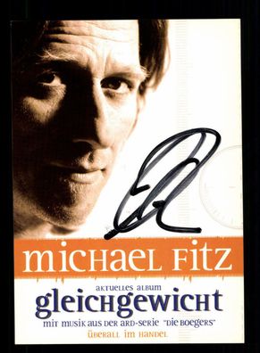 Michael Fitz Autogrammkarte Original Signiert ## BC 165840