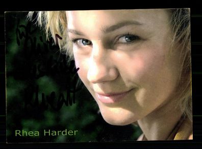 Rhea Harder Autogrammkarte Original Signiert ## BC 166412