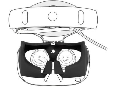 SL Soft Skin AugenMaske InnenTeil GesichtsCover für Sony PS VR Brille Headset