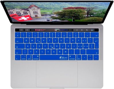 KB TastaturAbdeckung Schweiz CH Swiss SchutzCover Skin für MacBook Pro 13 15"