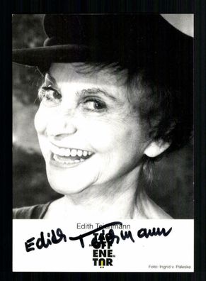 Edith Teichmann Autogrammkarte Original Signiert # BC 142818