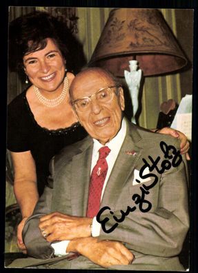 Enzi Stolz Autogrammkarte Original Signiert ## BC 14949