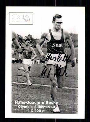 Hans Joachim Reske Autogrammkarte Original Signiert Leichtathletik