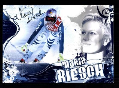 Maria Riesch Autogrammkarte Original Signiert Ski Alpine