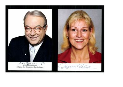 12 Autogrammkarten Politik Original Signiert ## K 1216