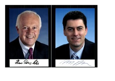 12 Fotos Politik Original Signiert ## K 1236